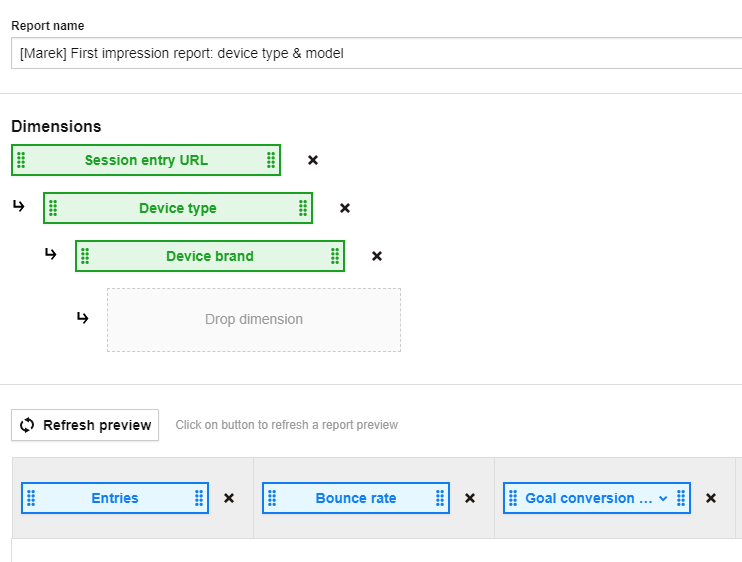 funnel segmentation in Piwik PRO